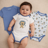Lil Roar - Pack of 3 Onesies