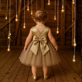 Golden Glimmer Dress