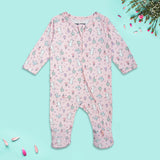 Gardenia - Zipper Footie