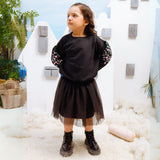 Sakura Blossom - Fleece Sweatshirt & Tutu Set Toddler