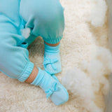 Bunny Face - Fleece Coverall with Booties