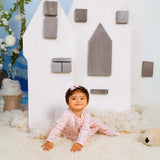 Gardenia - Zipper Footie
