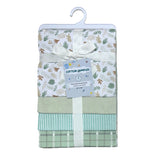 Leaf Parade - Flannel Receiving Blankets