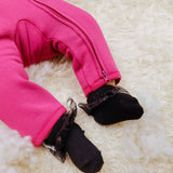 Hazy Magenta - Fleece Bunting Suit