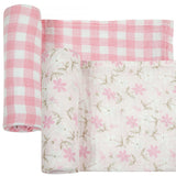 Pink Plaid - Pack of Two's