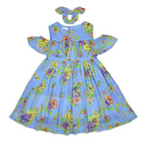 Bluebell Cold Shoulder Maxi Dress