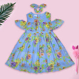 Bluebell Cold Shoulder Maxi Dress