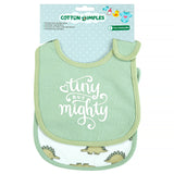 Tiny but Mighty - Terry bib set