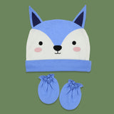 Foxy - Cap & Mitten Set