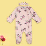 Minnie - Zipper Footie with Headband