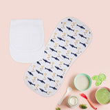 Burp Cloth Set - Shark Tales