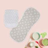 Burp Cloth Set - Feather