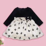 Velvet Flutter  - Dress