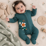Poppy -  Footed Romper