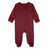 Wine - Footed Romper