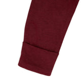 Wine - Footed Romper