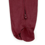 Wine - Footed Romper