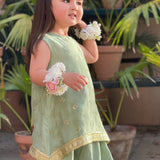 Pistachio - 2 Piece Formal Wear