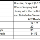 Dream come True -  PREMIUM SLEEP SACK - SHERPA LINED WITH SLEEVES