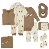Teddy - 11 Pcs Starter (Layette) Set
