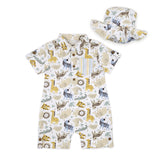 Wildlings - Romper with Sunhat