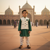 Emerald - 3 Piece Outfit with Waistcoat