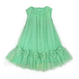 Mint Tulle Bow Frock