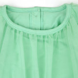 Mint Tulle Bow Frock
