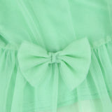 Mint Tulle Bow Frock