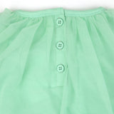 Mint Tulle Bow Frock