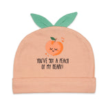 Peachy - Cap & Mitten Set