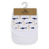 Burp Cloth Set - Shark Tales