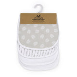 Burp Cloth Set - Feather