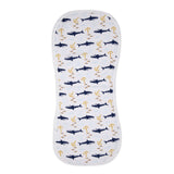 Burp Cloth Set - Shark Tales