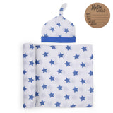 BABY BIRTH ANNOUNCEMENT SWADDLE SET - Twinkle