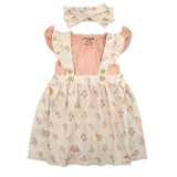 Grace - 3 Pc Pinafore Set