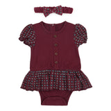 Ajrak - Dress Onesie Set