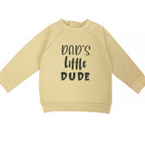 Dad's Little Dude - Fleece Sweatshirt & Jogger Set