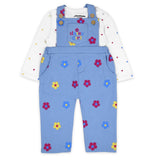 Daisy Girl Dungaree Set