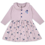 Lavender Bloom Waffle Bolero & Dress Set