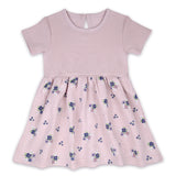 Lavender Bloom Waffle Bolero & Dress Set