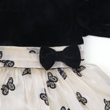 Velvet Flutter  - Dress