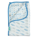 Aqua - Snuggle Buddy Quilt