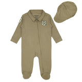 Scout - Footed Romper with Hat