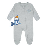 Snowing -  Footed Romper