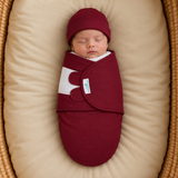 Winter Swaddle Wrap Stage 1 - Burgundy