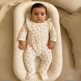 Tangerines - Footed Bodysuit
