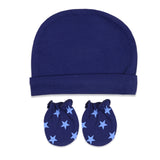 Midnight - Cap & Mitten Set