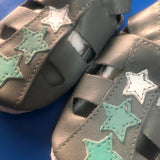 Starry Steps Leather Booties