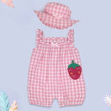 Picnic in Pink - 2 Pc Romper Set